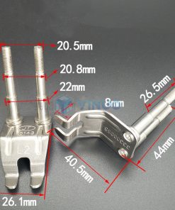 JT 33300065 wave solder finger . Double Hook Titanium Claws.