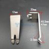7-C450126 WAVE SOLDER CLAWS FINGER L-SHAPE