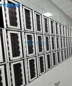 Made in China High Quality ESD Magazine HT-3001 .Plastic Top Bottom ESD PCB Rack Plastic Magazine 355×315×580mm ESD Antistatic SMT Magazine rack - Image 3