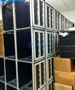 Made in China High Quality ESD Magazine HT-3001 .Plastic Top Bottom ESD PCB Rack Plastic Magazine 355×315×580mm ESD Antistatic SMT Magazine rack - Image 5