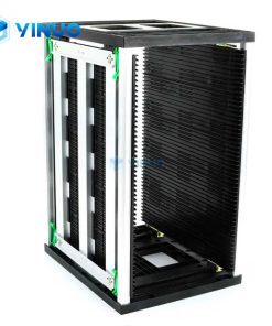 Made in China High Quality ESD Magazine HT-3001 .Plastic Top Bottom ESD PCB Rack Plastic Magazine 355×315×580mm ESD Antistatic SMT Magazine rack - Image 15