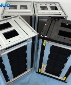 Made in China High Quality ESD Magazine HT-3001 .Plastic Top Bottom ESD PCB Rack Plastic Magazine 355×315×580mm ESD Antistatic SMT Magazine rack - Image 9
