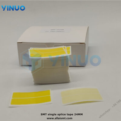 yellow ESD Economic SMT Single Splice Tape 24mm