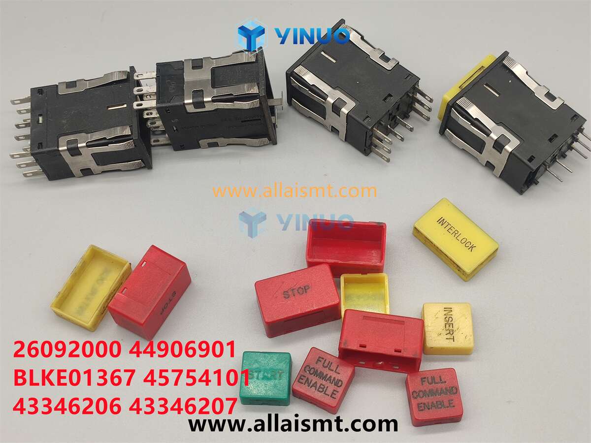 26092000 44906901 BLKE01367 45754101 43346206 43346207 SWITCH, PB MOM -  Yinuo Electronics provides professional SMT peripheral equipment and AI SMT 