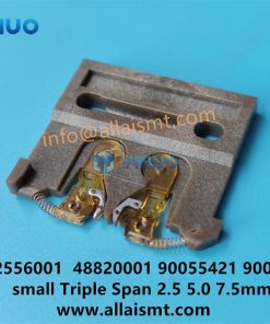 52556001 48820001 90055421 90054812 Carrier Clip Assembly, small Triple Span 2.5 5.0 7.5MM - Image 2