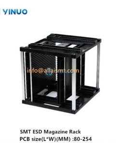E-25C SMT ESD Magazine Rack PCB size 50-250MM .PCB storage quantity 25 PCS - Image 2