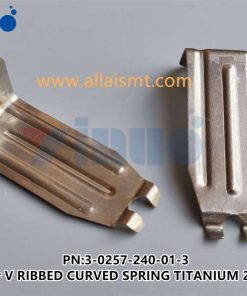 3-0257-240-01-3 finger V RIBBED CURVED SPRING TITANIUM 2.4 MM - Image 10