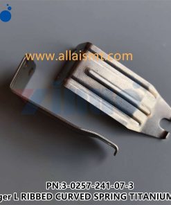 3-0257-241-07-3 finger L RIBBED CURVED SPRING TITANIUM 5.0 MM - Image 6