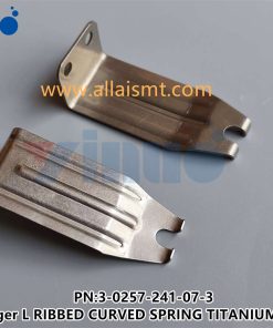 3-0257-241-07-3 finger L RIBBED CURVED SPRING TITANIUM 5.0 MM - Image 2