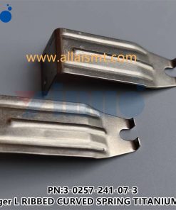 3-0257-241-07-3 finger L RIBBED CURVED SPRING TITANIUM 5.0 MM - Image 9