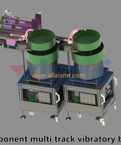 SMT component multi track vibratory bowl feeder - Image 6