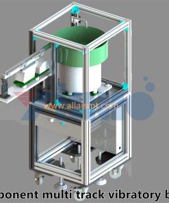 SMT component multi track vibratory bowl feeder - Image 5