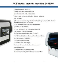 D-8800A PCB Radial insertion machine - Image 8