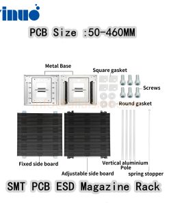 E8804 SMT ESD Magazine Rack PCB Size 50-460mm - Image 6