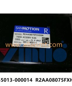 555013-000014 R2AA08075FXH00 SERVO MOTOR