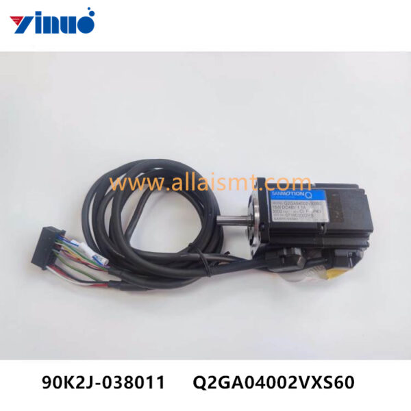 90K2J-038011 AC SERVO MOTOR Q2GA04002VXS60