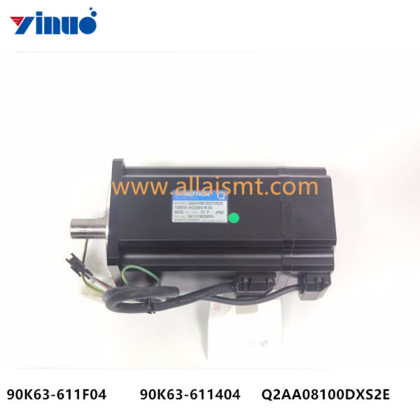 90K63-611F04 90K63-611404 AC SERVO MOTOR SANYO DENKI Q2AA08100DXS2E