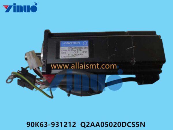 90K63-931212 Q2AA05020DCS5N AC SERVO MOTOR