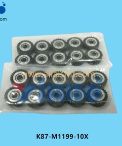 K87-M1199-10X black plastic gear