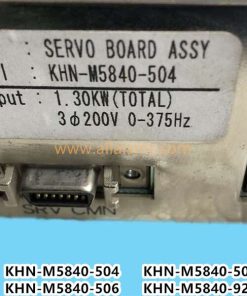KHN-M5840-504 KHN-M5840-505 KHN-M5840-506 KHN-M5840-925 DRIVER BOARD ASSY