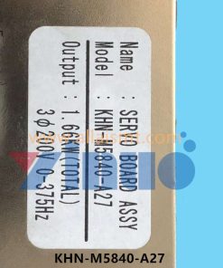 KHN-M5840-A27 SERVO BOAD ASSY