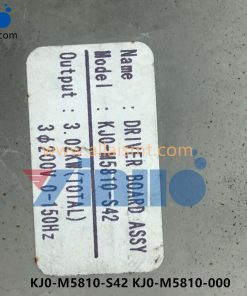 KJ0-M5810-S42 KJ0-M5810-000 DRIVER BOARD ASSY