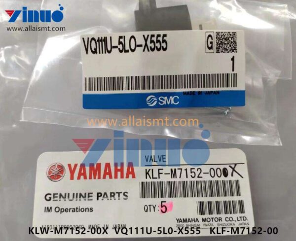 KLW-M7152-00 VQ111U-5L0-X555 KLF-M7152-00 Valve