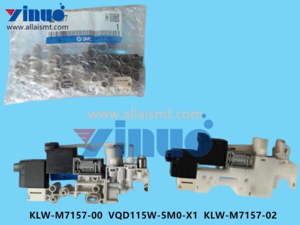 KLW-M7157-00 VQD115W-5M0-X1 KLW-M7157-02 Head Solenoid Valve