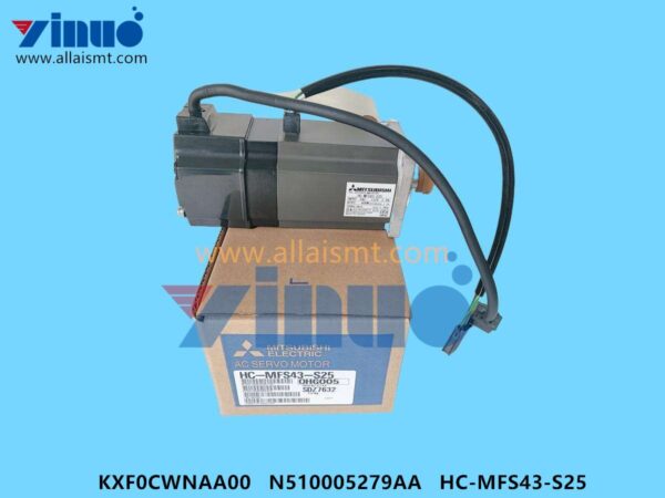 AC SERVO MOTOR KXF0CWNAA00 N510005279AA HC-MFS43-S25