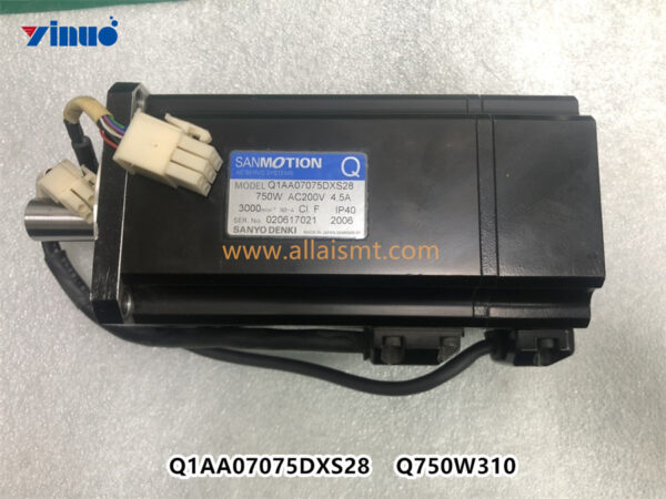 Q1AA07075DXS28 Q750W310 Servo Motor