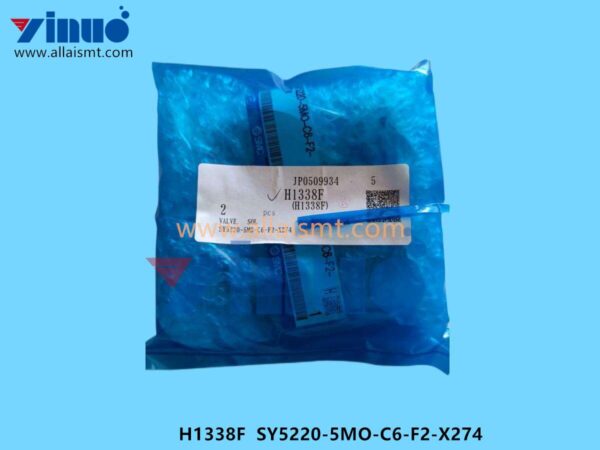 H1338F SY5220-5MO-C6-F2-X274 solenoid valve