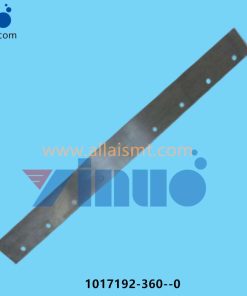 1017192-360 KIT BLADE BACKING PLATE 360MM Momentum 125 SQUEEGEE
