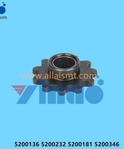 5200136 Gear 5200232 Axis 5200181 Copper gasket 5200346 Snap spring BTU