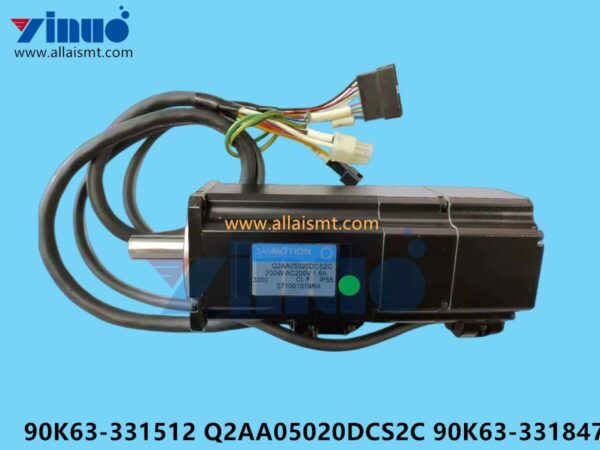 90K63-331512 Q2AA05020DCS2C 90K63-331847 AC SERVO MOTOR