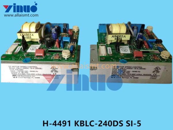 H-4491 KBLC-240DS SI-5 DC motor speed control