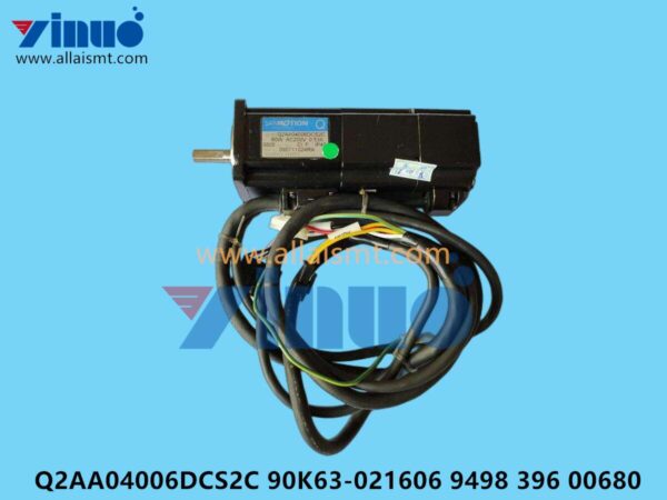 Q2AA04006DCS2C 90K63-021606 9498 396 00680 AC Servo Motor 60W