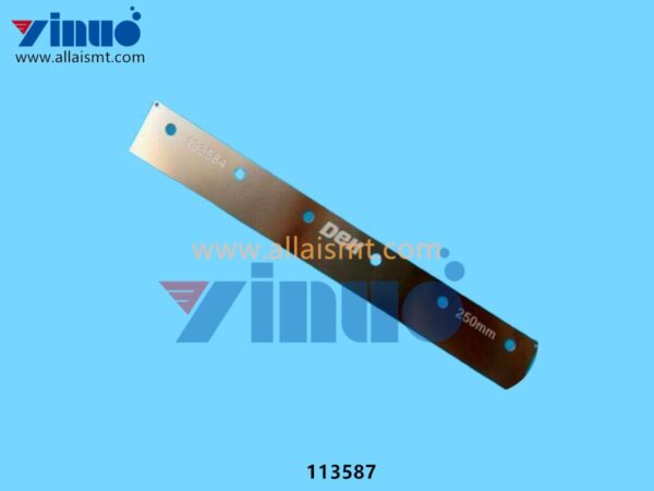 113587 DEK 250mm Metal Squeegee Blade﻿