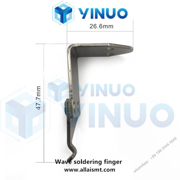 Wave solder finger V type Claw length 5MM 162356