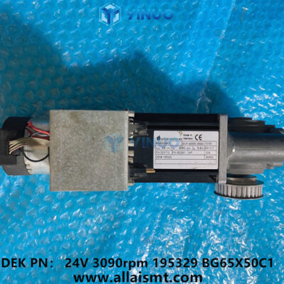 195329 BG65X50C1 DEK MOTOR PLATEN LIFT 24V 3090rpm