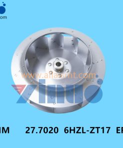 27.7020 6HZL‐ZT17 ERSA Hot air motor impeller 225mm Motor wind wheel 200mm