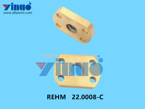 22.0008-C REHM VXP VXS Track width adjustment screw inlet and outlet screw brass nut