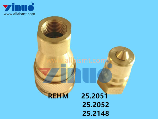 25.2051 25.2052 25.2148 Rehm VXS Quick self-locking connector