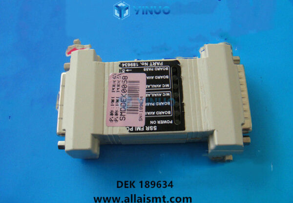 189634 DEK BOM ASSY SSR FMI POD MACHINE INTERFACE