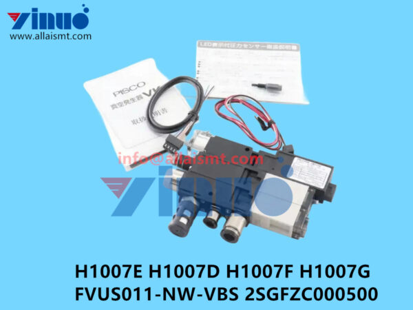 H1007E H1007D H1007F H1007G FVUS011-NW-VBS 2SGFZC000500 XP24 Vacuum Generator