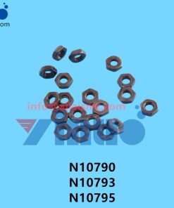 N10790 N10793 N10795 NXT W12F M3 NUT, SQUARE