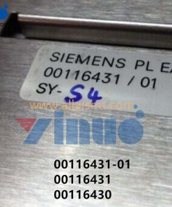 00116431-01 00116431 00116430 SIEMENS ASM TRAYS FOR WPC