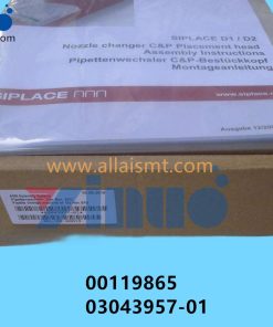 00119865 03043957-01 SIEMENS ASM D1 D2 RV12 Nozzle exchanger