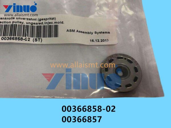 00366858-02 00366857 SIEMENS ASM Deflection pulley geared inject mold