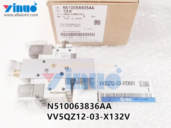 Panasonic N510063836AA VV5QZ12-03-X132V VALVE W/MANIFOLD