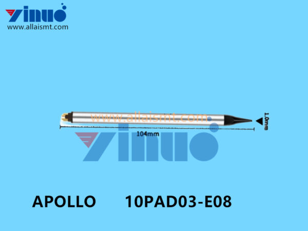 10PAD03-E08 APOLLO DC DCS series PAD GDV DV1 automatic soldering robot tip